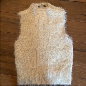 Zara Mock neck Mohair Sweater